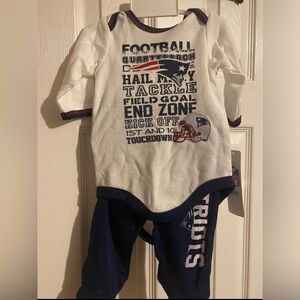 NWT New England Patriots 3 Piece Outfit